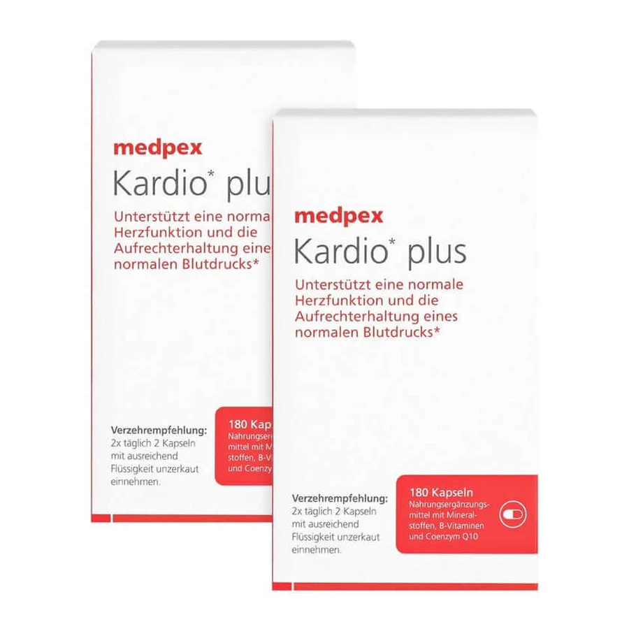medpex Cardio Plus Capsules Duo 2X180 St
