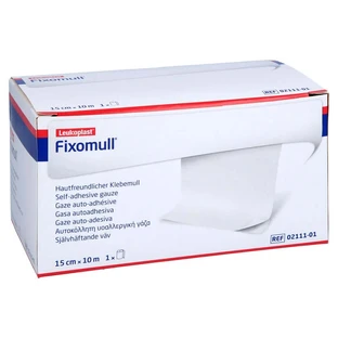 Fixomull adhesive gauze 15 cmx10 m 1 pc