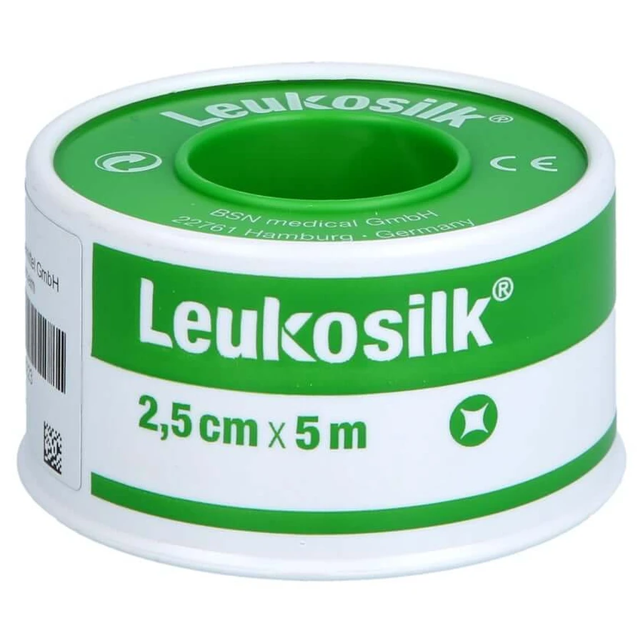 Leukosilk 2,5 cmx5 m 1 St