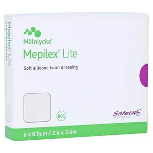 Mepilex Lite pansement mousse 6x8.5 cm ster 5 pcs.