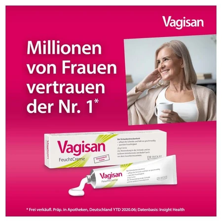 Vagisan vochtinbrengende crème 25 g