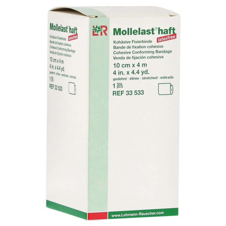Mollelast haft Binden latexfrei 10 cmx4 1 St