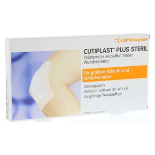 Cutiplast Plus Vendaje estéril 7,8x15 cm 5 uds.