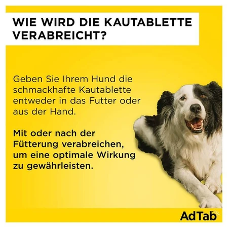 AdTab dog 2.5 - 5.5 kg chewable tablet 3 pcs.