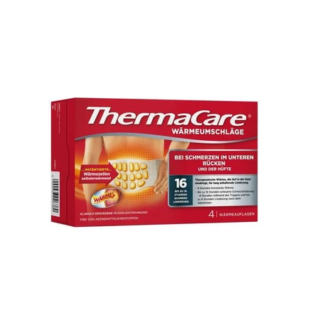 ThermaCare heat wraps back pain 4 pcs