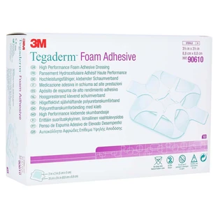 Tegaderm 3M mousse adhésive 8,8x8,8 cm 906 10 pcs.