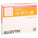 Allevyn Gentle Border Lite 7.5x7.5 cm Sc 10 pcs