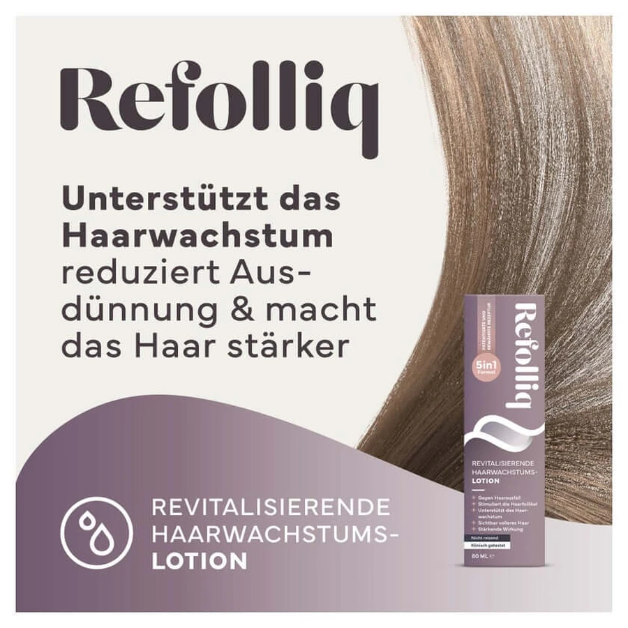 Refolliq Revitaliserende Haargroei-lotion 80 ml