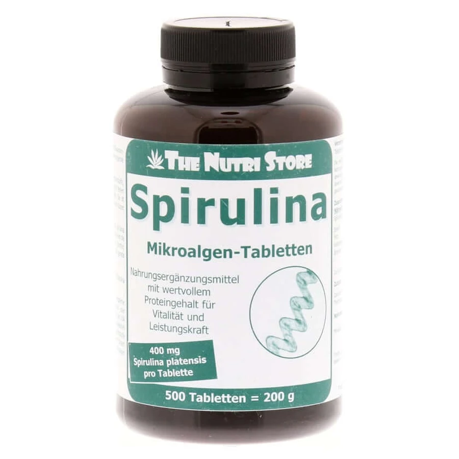 Spirulina 400 mg Tabletten 500 St