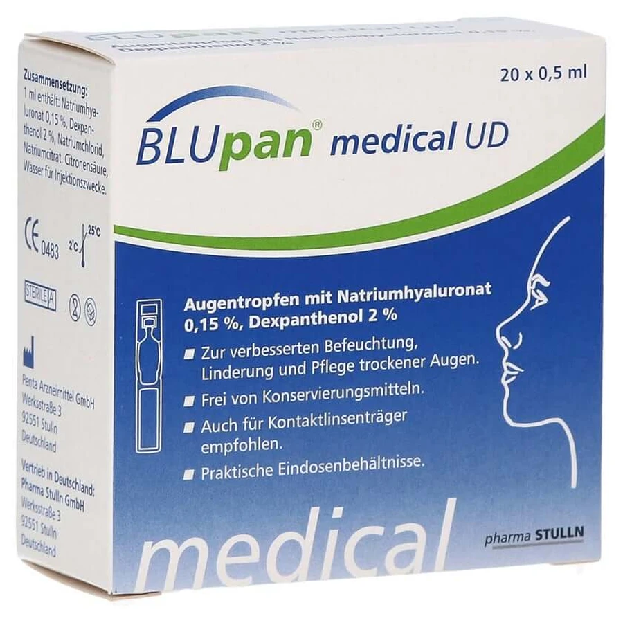 Blupan Medical UD colirio 20X0,5 ml