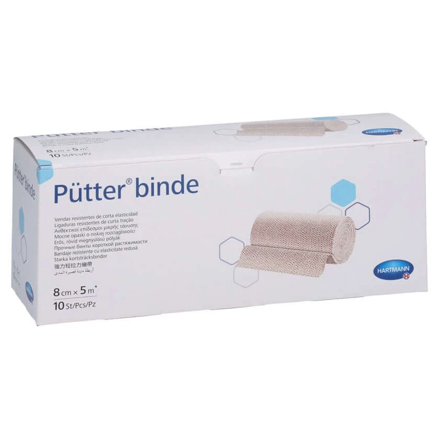 Bandage de Pütter 8 cmx5 m 10 pcs.