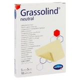 Grassolind zalfkompressen 5x5 cm steri 10 st.