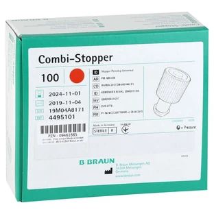 Tappo combinato chiusura coni rosso 100 pz.