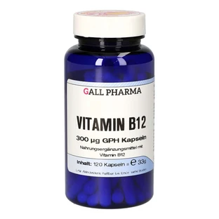 Vitamina B12 300 µg GPH Cápsulas 120 Cápsulas