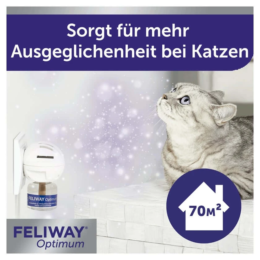 FELIWAY OPTIMUM Nachf.Lsg.f.Vern.Katzen Vorteilsp. 3X48 ml