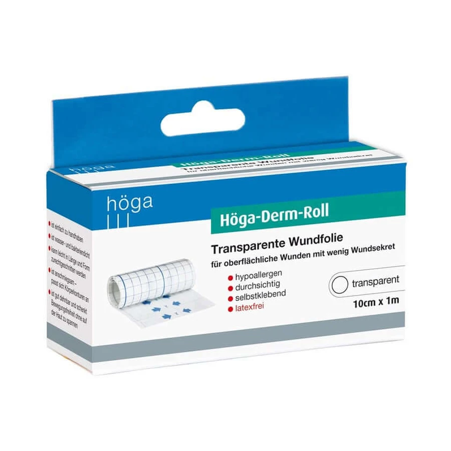 Höga-derm-roll Przezroczysta folia na rany 10 1 szt.: ceny i cechy