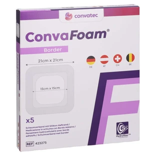 Convafoam Borde de venda de espuma 21x21 Cm 5 uds.