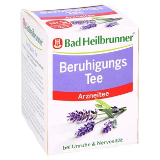BAD Heilbrunner Beruhigungs Tee m.Lavend 8X1,0 g
