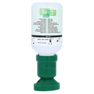 PLUM NaCl Augenspüllösung mit Augenschale 200 ml