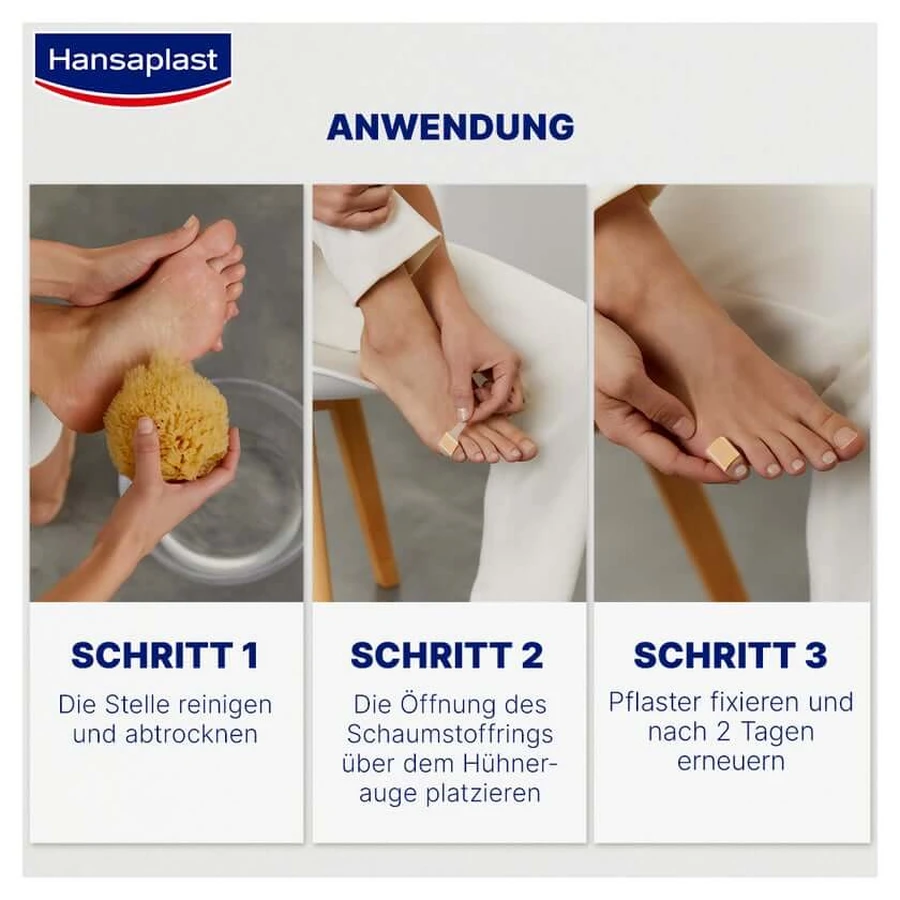 Hansaplast likdoornpleister 8 st