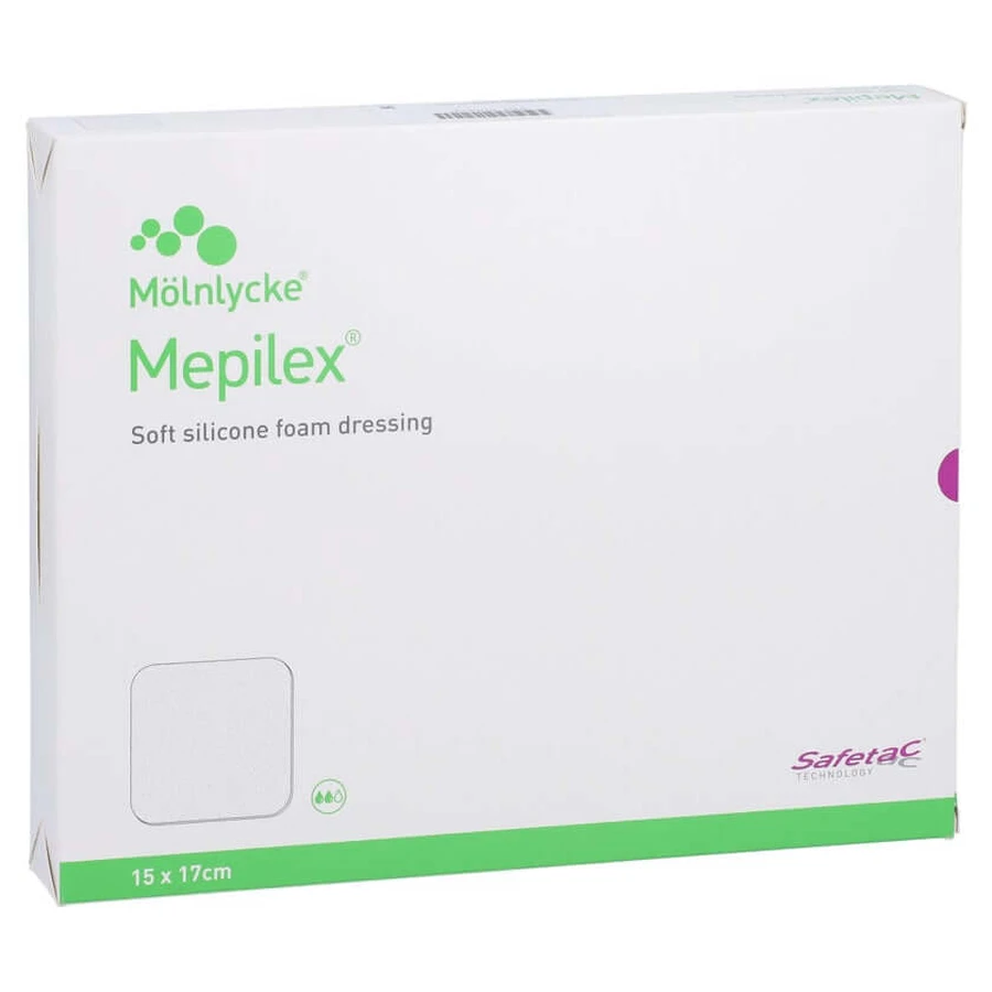 Mepilex 15x17 cm bandage en mousse 5 pcs.