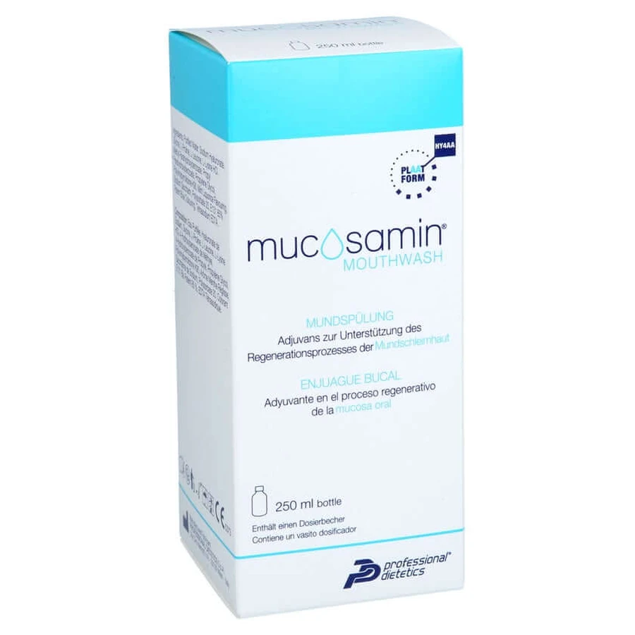 Mucosamine mouthwash solution 250 ml