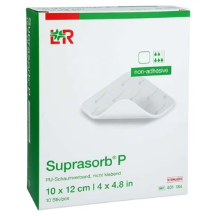 Suprasorb P Pu-schuim niet-klevend 10x12 Cm 10 st.