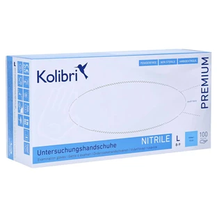 Kolibri Premium U.hands.nitril unst.pf L 100 pcs