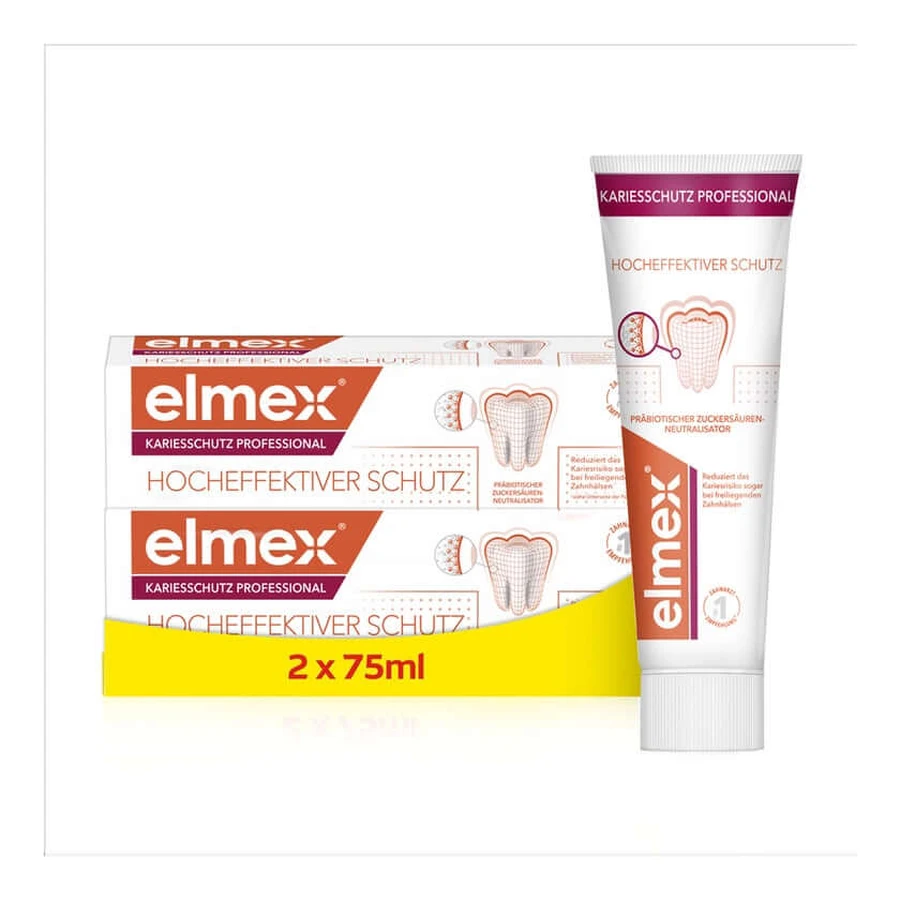 elmex Kariesschutz Professional Zahnpast 2 St