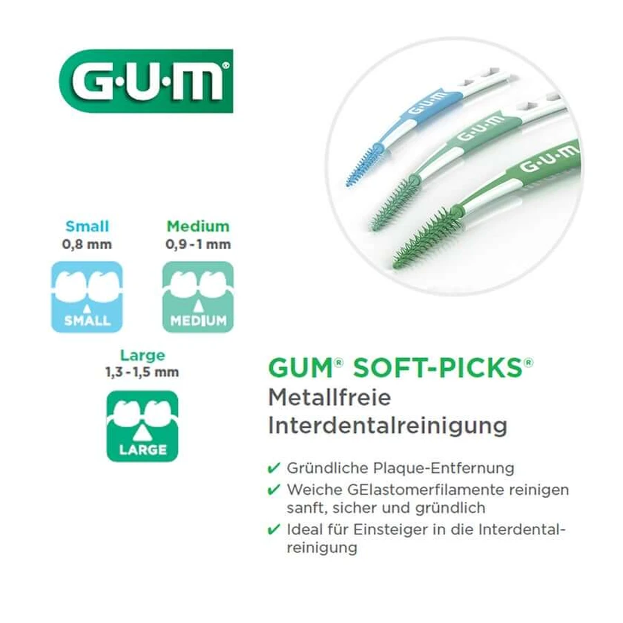 GUM Soft-Picks PRO 12 piezas