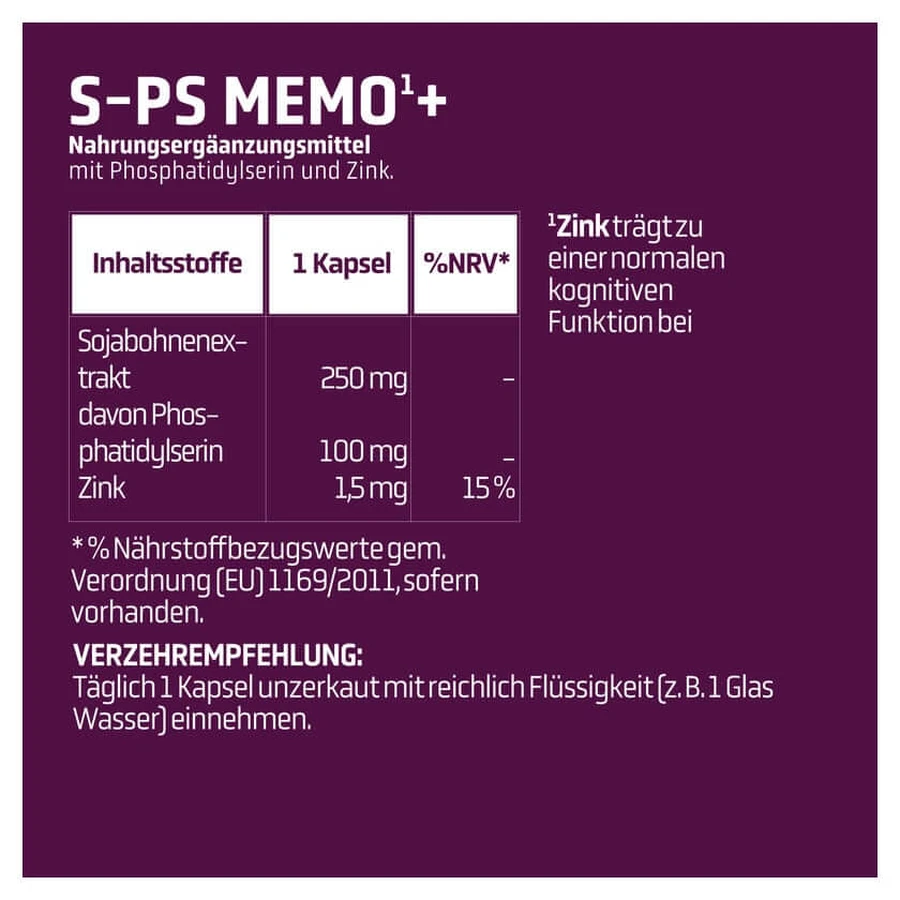 SPLMNT LAB S-PS MEMO+ 30 pcs.