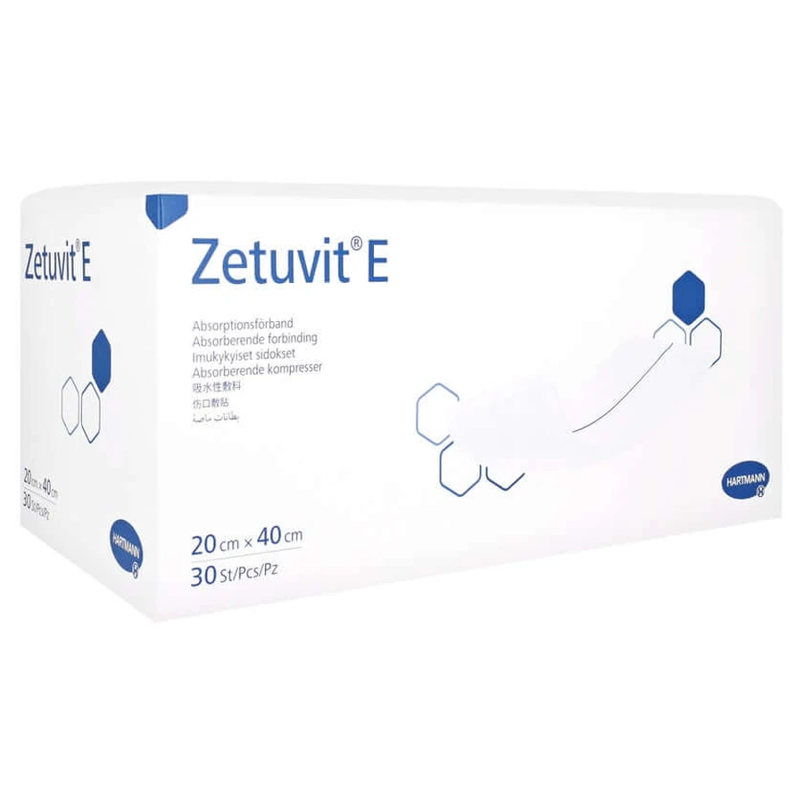 Zetuvit E absorbent pads non-sterile 20x40 30 pcs.