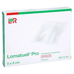 Lomatuell Pro 5x5 cm sterile 8 pcs.