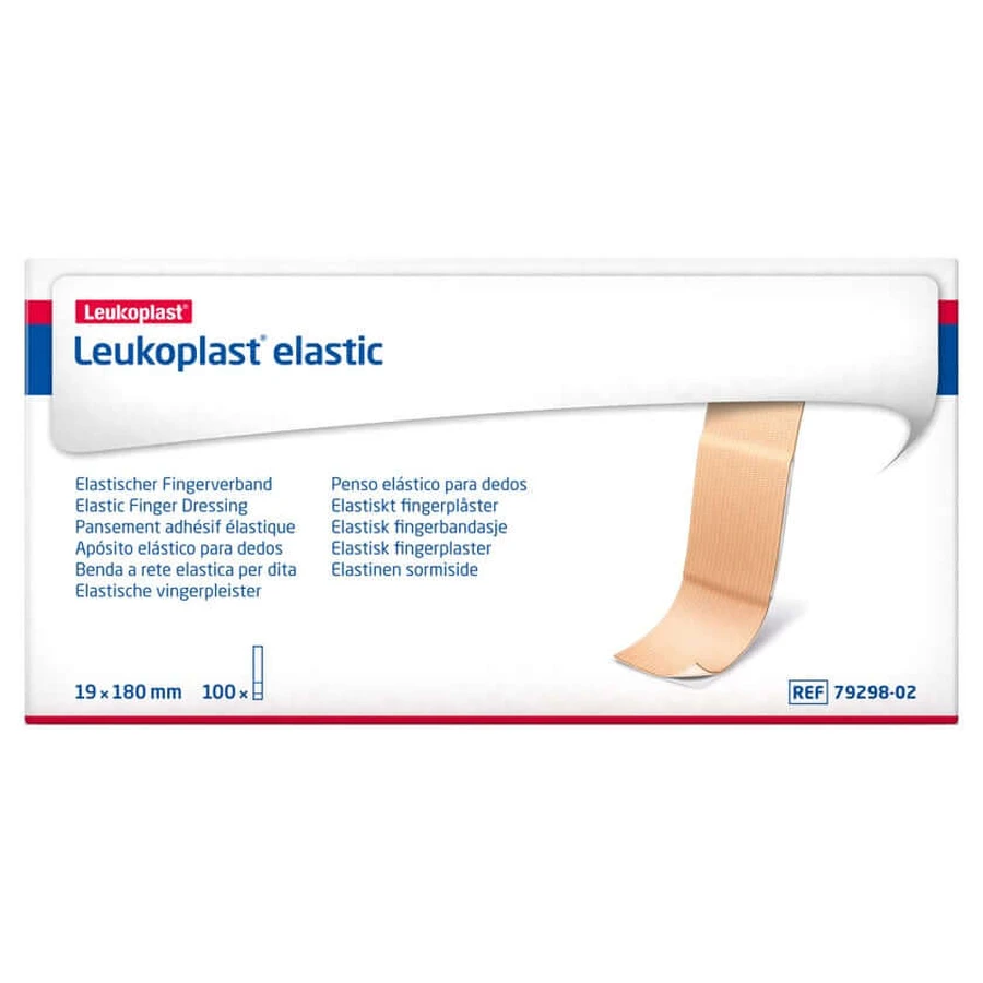 Leukoplast Elastic Fingerstrips 19x180 m 100 pcs