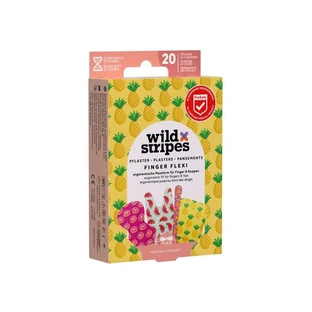 Wild Stripes Vinger Flexi Pleister - Food Edition 20 stuks.