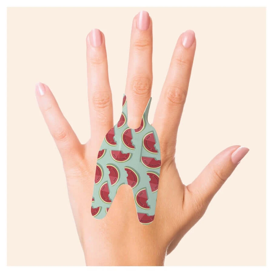 Esparadrapo flexible para dedos Wild Stripes - Food Edition 20 uds.