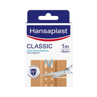 Hansaplast Classic Pflaster 1m x 6cm 1 St