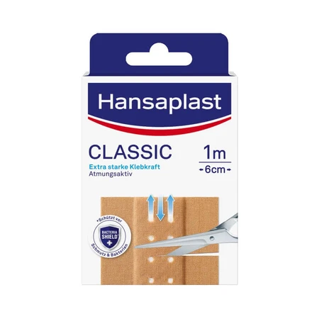 Hansaplast Classic Pflaster 1m x 6cm 1 St