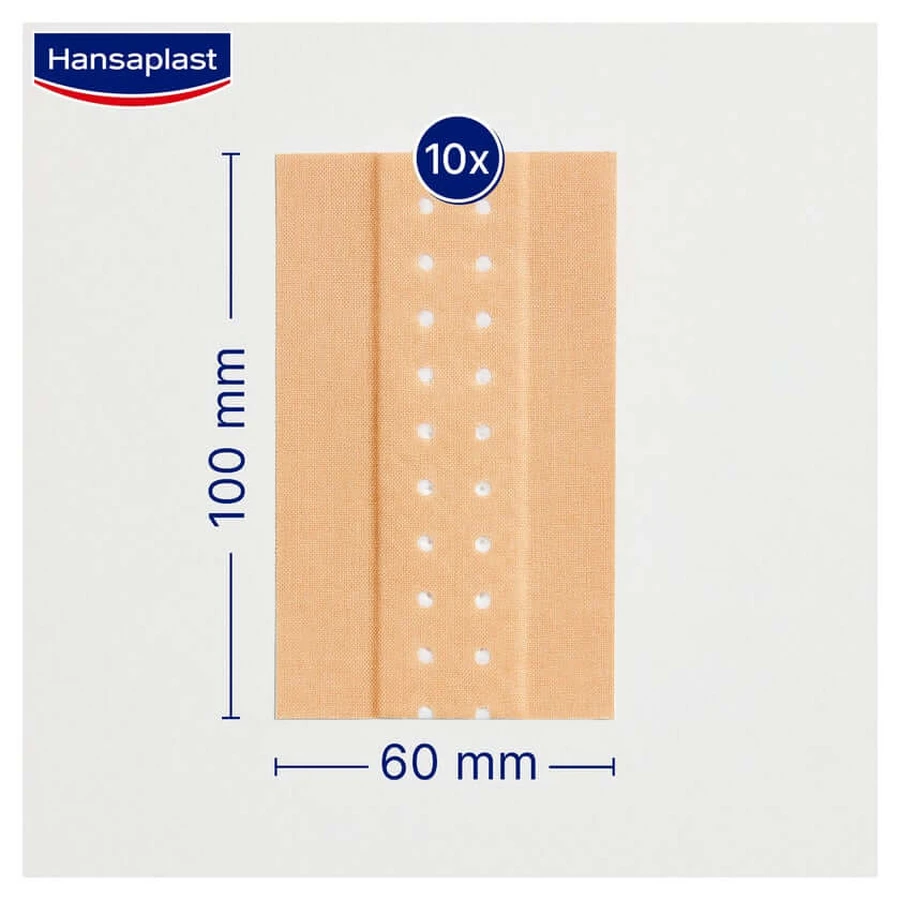 Hansaplast Classic Pflaster 1m x 6cm 1 St