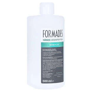 Formades Derm Plus hand disinfectant Spe 500 ml