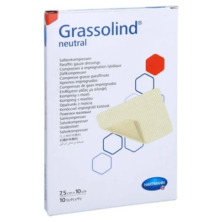 Grassolind pomada compresas 7,5x10 cm uds 10 uds