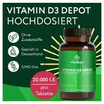 Vitabay Vitamina D3 Depot 20.000 I.E. 365 St.