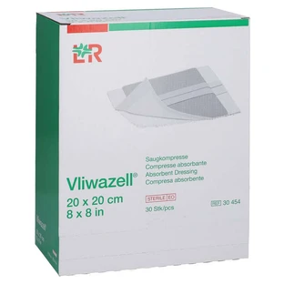 Vliwazell almohadillas absorbentes estériles 20x20 cm 30 uds.