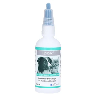 Epibac Alkaline Ear Cleaner Solution for dogs 100 ml