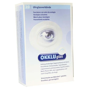 Okkluglas venda de cristal para reloj 20 uds.