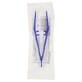 Tweezers Disposable Sterile Plastic blue 1 pc