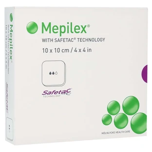 Mepilex 10x10 cm Schaumverband 5 St