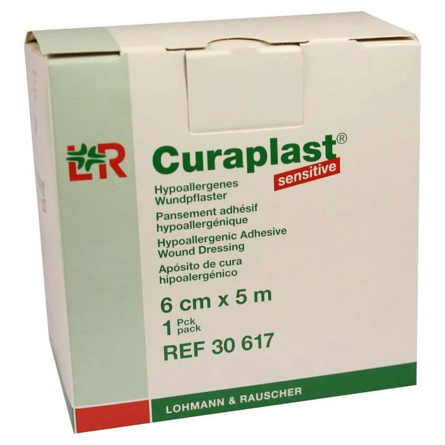 Curaplast quick wound dressing sensitive 6 cm x 5 m 1 pc