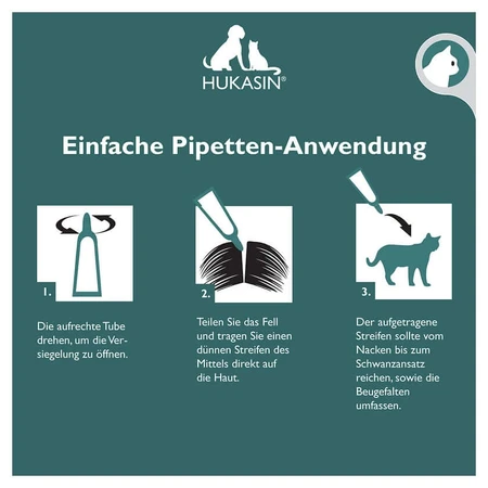 Hukasin Spot On Katze 3X0,7 ml