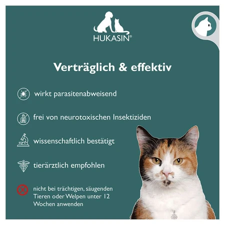 Hukasin Spot On Katze 3X0,7 ml